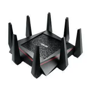 ROUTER ASUS wireless, 5300 Mbps, porturi Gigabit x 4, antena externa x 8, AC5300, dual band, &quot;RT-AC5300&quot;