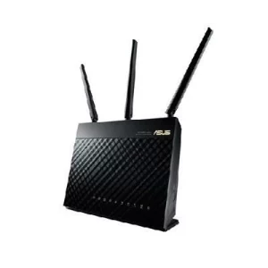 ROUTER ASUS wireless, 1900 Mbps, porturi Gigabit x 4, antena externa x 3, AC1900, dual band, &quot;RT-AC68U&quot;