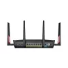 ROUTER ASUS wireless, 3100 Mbps, porturi Gigabit x 8, antena externa x 4, AC3100, dual band, &quot;RT-AC88U&quot;