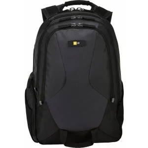 RUCSAC CASE LOGIC, pt. notebook de max. 14 inch, 2 compartimente, buzunar frontal x 2 | buzunar lateral x 2 | buzunar dorsal, waterproof, poliester, negru, &quot;RBP-414 BLACK&quot;