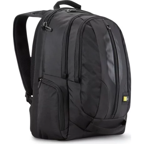 RUCSAC CASE LOGIC, pt. notebook de max. 17.3 inch, 2 compartimente, buzunar frontal x 3 | buzunar lateral x 2 | buzunar dorsal, waterproof, nylon, negru, &quot;RBP-217 BLACK&quot;