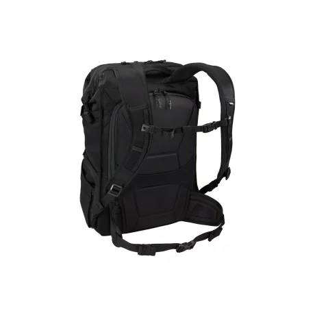 RUCSAC pt. camera DSLR COVERT, NB, THULE, Rolltop, buzunar frontal x 2 | buzunar intern | buzunar lateral | buzunar dorsal, 24L, black, &quot;TCDK224 BLACK&quot;/3203906