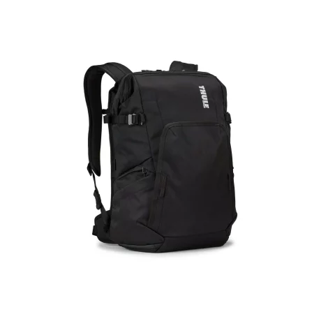 RUCSAC pt. camera DSLR COVERT, NB, THULE, Rolltop, buzunar frontal x 2 | buzunar intern | buzunar lateral | buzunar dorsal, 24L, black, &quot;TCDK224 BLACK&quot;/3203906