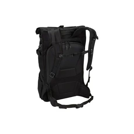 RUCSAC pt. camera DSLR COVERT, NB, THULE, Rolltop, buzunar frontal x 2 | buzunar intern | buzunar lateral | buzunar dorsal, 32L, black, &quot;TCDK232 BLACK&quot;/3203908