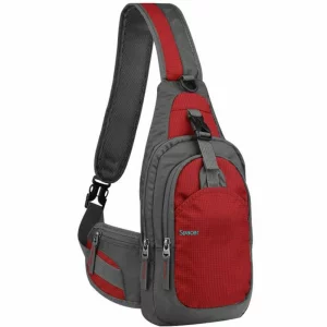 RUCSAC SPACER Sling, nylon,2 compartimente principale,, water resistant, red, SPB-SLING-RED