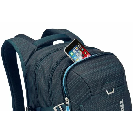 RUCSAC THULE, pt. notebook de max. 15.6 inch, 3 compartimente, buzunar frontal x 2 | buzunar lateral x 2, waterproof, nylon, albastru, &quot;CONBP-216 CARBON BLUE&quot;