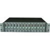 SASIU RACKABIL TP-LINK 14-sloturi media convertor fara management, rack 19-inch, suport sursa de alimentare redundanta, o sursa AC inclusa &quot;TL-MC1400&quot;