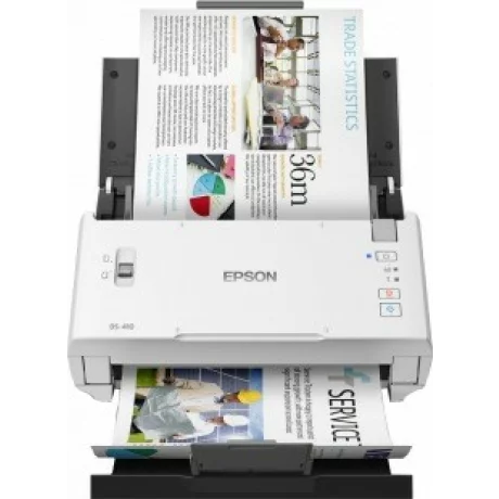 SCANNER  EPSON DS-410, dimensiune A4, tip sheetfed, viteza scanare: 52 ipm alb-negru si color, rezolutie optica 600x600dpi, ADF Single Pass 50 pagini, duplex, senzor CIS, USB 2.0 Type B &quot;B11B249401&quot;