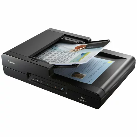 SCANNER  Flatbed CANON, DR-F120, 600 x 600 dpi, USB 2.0, A4/210 C- 297 (incl. timbru verde 1 Leiu),&quot;EM9017B003AA&quot;