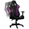 SCAUN GAMING COOLER MASTER Caliber R1, black &amp;amp; purple, material premium, imitatie piele, respirabil, spate &amp;amp; brate ajustabile, greutate max. 150kg, dimensiuni 72*52*128~136 &quot;CMI-GCR1-2018&quot;