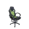 SCAUN GAMING SPACER imitatie piele &amp;amp; material textil, black &amp;amp; green, greutate max. 120kg, dimensiuni 59*70*106~114cm &quot;SP-GC-GRN43&quot;