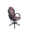 SCAUN GAMING SPACER imitatie piele &amp;amp; material textil, black &amp;amp; red, greutate max. 120kg, dimensiuni 60*70*102~111cm &quot;SP-GC-RED53&quot;