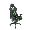 SCAUN GAMING SPACER imitatie piele, black &amp;amp; green, brate ajustabile, greutate max. 120kg, dimensiuni 69.5*77.5*126~132cm &quot;SP-GC-GR168&quot;/45505852