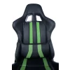 SCAUN GAMING SPACER imitatie piele, black &amp;amp; green, brate ajustabile, greutate max. 120kg, dimensiuni 69.5*77.5*126~132cm &quot;SP-GC-GR168&quot;/45505852