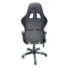 SCAUN GAMING SPACER imitatie piele, black &amp;amp; green, brate ajustabile, greutate max. 120kg, dimensiuni 69.5*77.5*126~132cm &quot;SP-GC-GR168&quot;/45505852