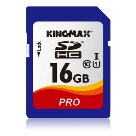 CARD SD KINGMAX, 16 GB, SDHC, clasa 10, standard UHS-I U1, &quot;KM16GSDHCUHSP&quot;