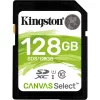 CARD SD KINGSTON, 128 GB, SDXC, clasa 10, standard UHS-I U1, &quot;SDS/128GB&quot;