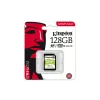 CARD SD KINGSTON, 128 GB, SDXC, clasa 10, standard UHS-I U1, &quot;SDS/128GB&quot;