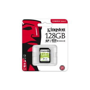 CARD SD KINGSTON, 128 GB, SDXC, clasa 10, standard UHS-I U1, &quot;SDS/128GB&quot;