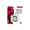 CARD SD KINGSTON, 16 GB, SDHC, clasa 10, standard UHS-I U1, &quot;SDS/16GB&quot;