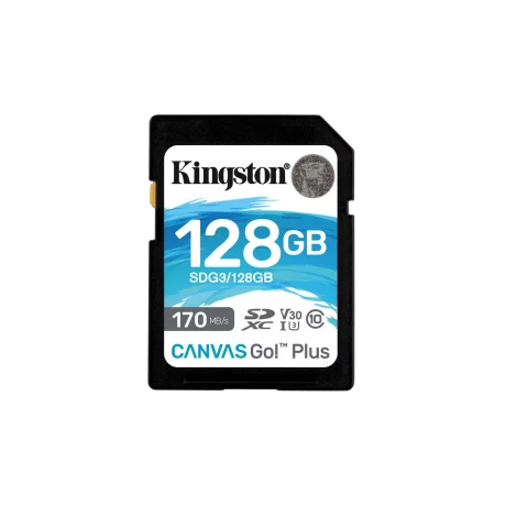 Card memorie KINGSTON, 128 GB, MicroSDXC, clasa 10, standard UHS-I U3, &quot;SDG3/128GB&quot;