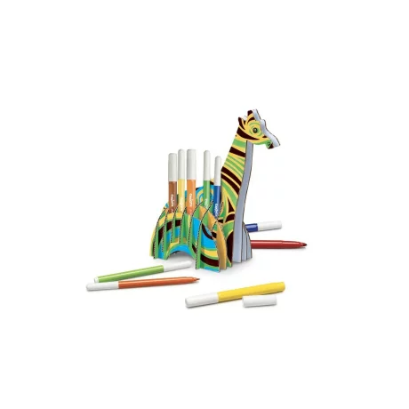 Set creativ Create &amp; Color Carioca Girafa 3D