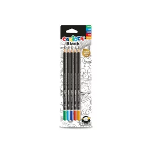 Set creioane grafit CARIOCA Black