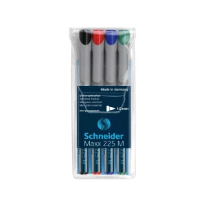 Marker OHP mediu nepermanent Schneider 4/set 225 1 mm