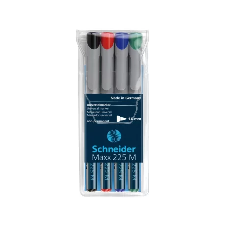 Marker OHP mediu nepermanent Schneider 4/set 225 1 mm