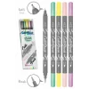 Set Pixuri Calli Brush Vf 2Mm 5Buc Pastel On019079