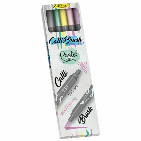 Set Pixuri Calli Brush Vf 2Mm 5Buc Pastel On019079