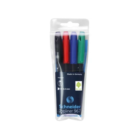 Liner 0.4 mm Schneider 967 4 buc/portofel