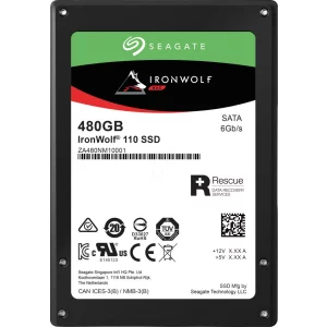 SSD SEAGATE, Ironwolf, 480 GB, 2.5 inch, S-ATA 3, 3D TLC Nand, R/W: 560/535 MB/s, &quot;ZA480NM10011&quot;