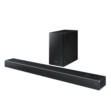 SOUNDBAR 5.1.2 SAMSUNG, Bluetooth, WiFi, RMS 372W, se poate monta pe perete, WiFi, alimentare 220V, HDMI, optic, negru, &quot;HW-Q80R&quot;