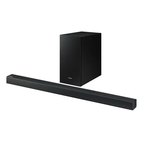 SOUNDBAR 2.1 SAMSUNG, Bluetooth 2.1, cu fir, 170 W RMS, se poate monta pe perete, alimentare 220V, Jack 3.5mm, microUSB, optic, USB, negru, &quot;HW-R430&quot;