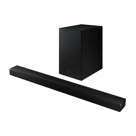 SOUNDBAR 2.1 SAMSUNG, Bluetooth, cu fir, RMS 290W, se poate monta pe perete, alimentare 220V, HDMI, optic, USB, negru, &quot;HW-T530&quot;