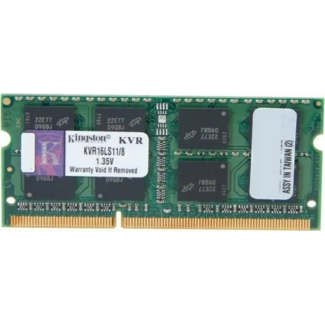 SODIMM KINGSTON, 8 GB DDR3, 1600 MHz, KVR16LS11/8