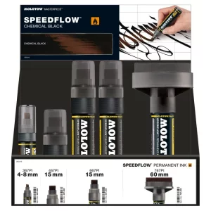 Set display marker collection Molotow SPEEDFLOW 14 buc