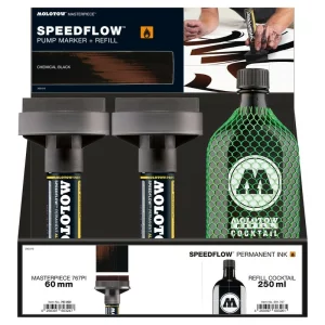 Set Caligrafic Molotow SPEEDFLOW Ink-Set Collection 7 Buc / Set