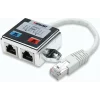 SPLITTER RJ-45 INTELLINET pt. cablu FTP, Cat5, RJ-45 (T) | RJ-45 (M) x 2, ecranat, metal, 1 buc, &quot;504195&quot;