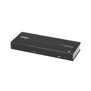 SPLITTER video ATEN, split HDMI la 4 monitoare, conector 1: HDMI (M); conector 2: HDMI (M) x 4, &quot;VS184B-AT-G&quot;