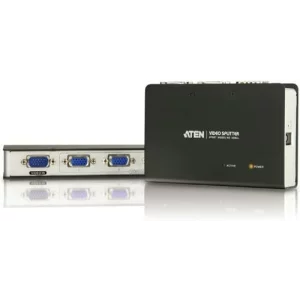 SPLITTER video ATEN, split 2 monitoare la 1 PC, conector 1: VGA (T); conector 2: VGA (M) x 2, &quot;VS82CZ&quot;