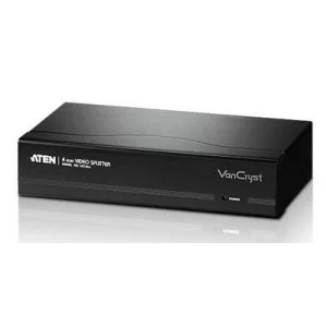 SPLITTER video ATEN, split 4 monitoare la 1 PC, conector 1: VGA (T); conector 2: VGA (M) x 4, &quot;VS134A-A7-G&quot;