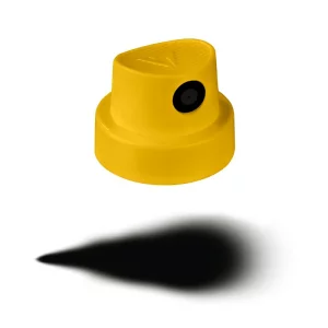 Cap spray Yellow Fatcap Molotow yellow/black