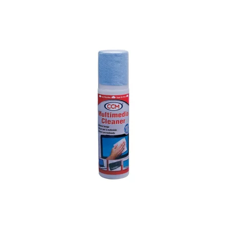 Spray curățare multimedia 250 ml + lavetă microfibră CCM