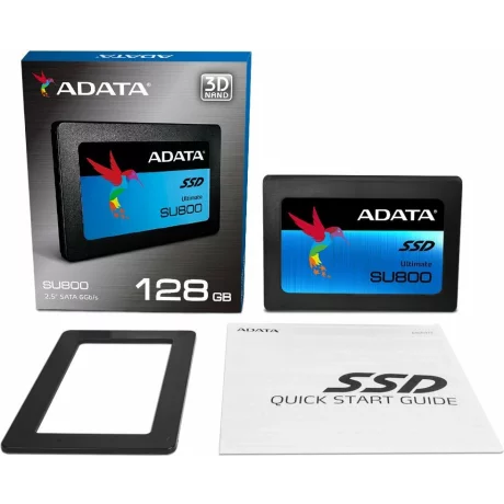 SSD ADATA, Ultimate SU800, 512 GB, 2.5 inch, S-ATA 3, 3D TLC Nand, R/W: 560/520 MB/s, &quot;ASU800SS-512GT-C&quot;