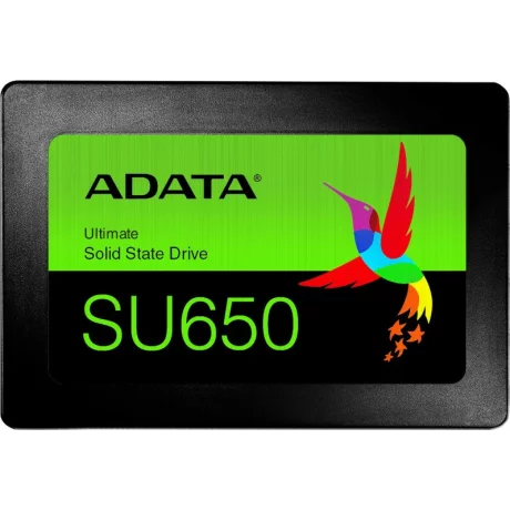 SSD ADATA, Ultimate SU650, 960 GB, 2.5 inch, S-ATA 3, 3D TLC Nand, R/W: 520/450 MB/s, &quot;ASU650SS-960GT-R&quot;