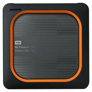 SSD extern WD My Passport wireless, 2 TB, 2.5 inch, USB 2.0, USB 3.0, WiFi, R/W: 390 MB/s, &quot;WDBAMJ0020BGY-EESN&quot; (include TV 0.15 lei)