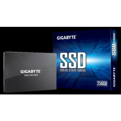 SSD GIGABYTE, 256 GB, 2.5 inch, S-ATA 3, 3D Nand, R/W: 500/420 MB/s, &quot;GP-GSTFS31256GTND&quot;