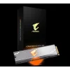 SSD GIGABYTE, Aorus RGB, 256 GB, M.2, PCIe Gen3.0 x4, 3D TLC Nand, R/W: 3100/1050 MB/s, &quot;GP-ASM2NE2256GTTDR&quot;